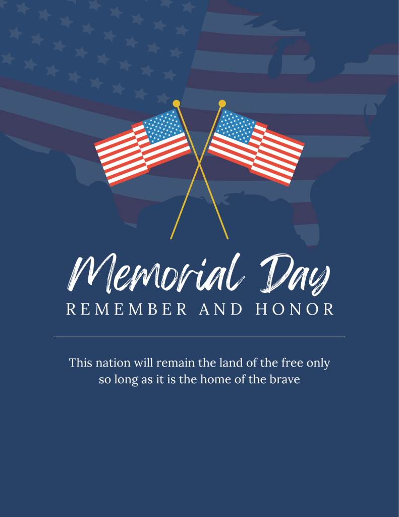 MCIA Office Closed for Memorial Day